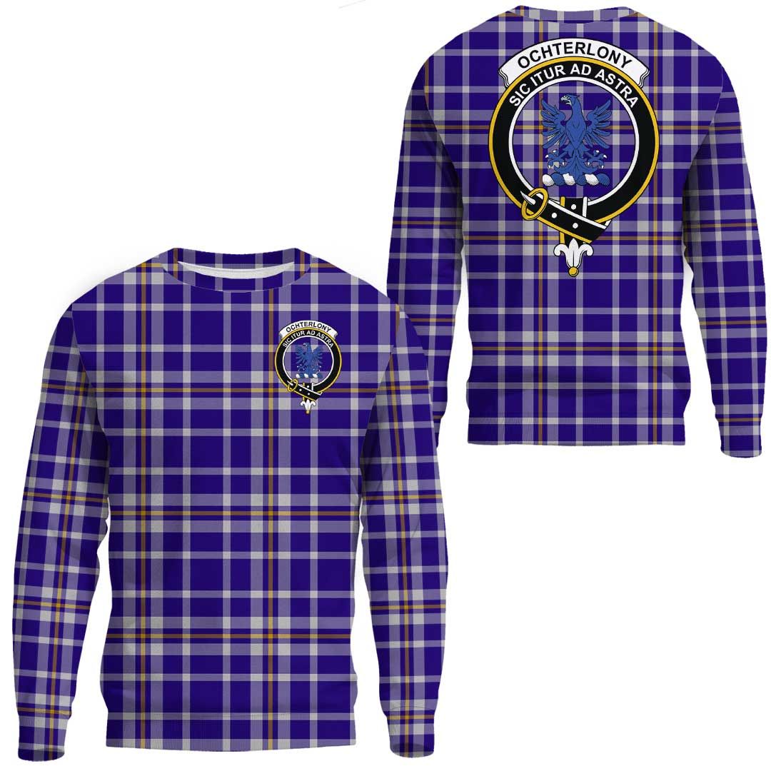 Ochterlony Tartan Crest Sweatshirt