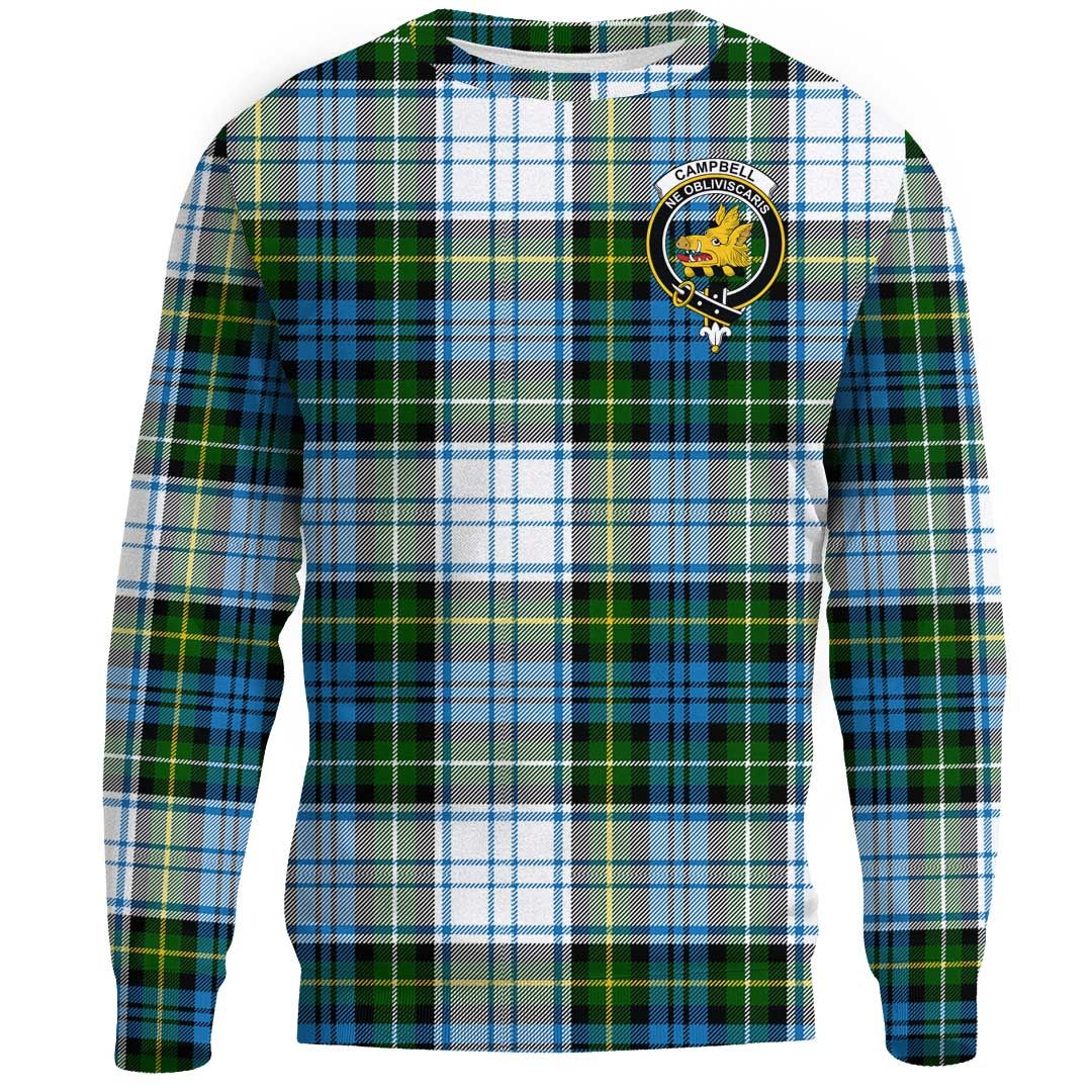 Campbell Dress Ancient Tartan Crest Sweatshirt