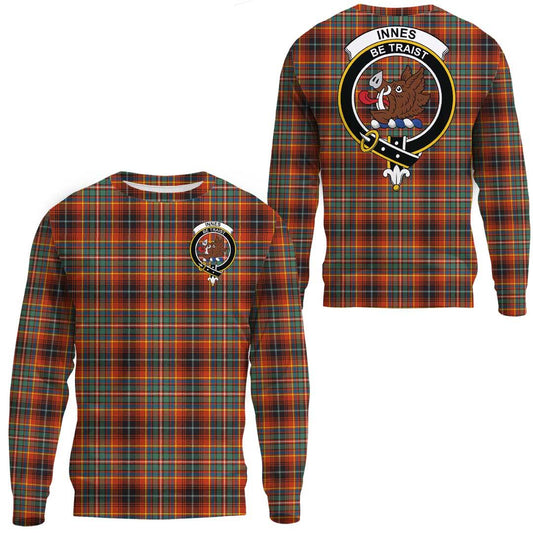 Innes Ancient Tartan Crest Sweatshirt