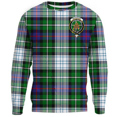 MacKenzie Dress Modern Tartan Crest Sweatshirt