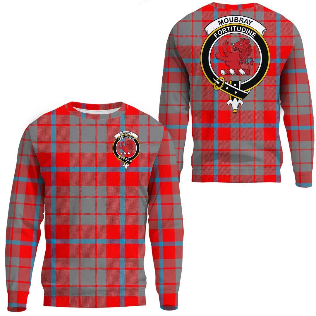 Moubray Tartan Crest Sweatshirt