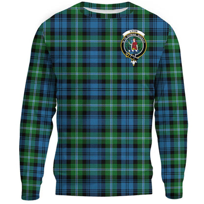 Lyon Clan Tartan Crest Sweatshirt