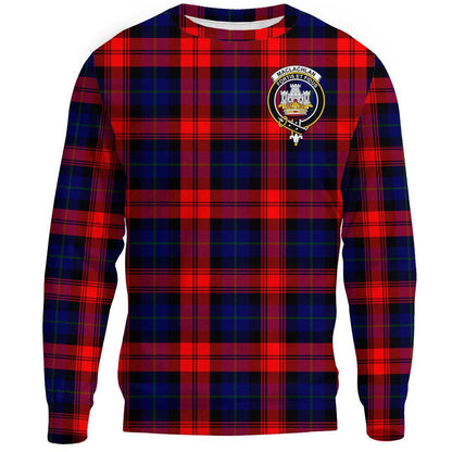 MacLachlan Modern Tartan Crest Sweatshirt