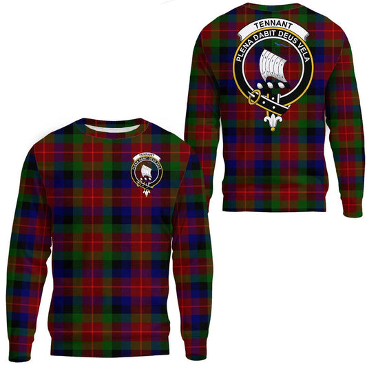 Tennant Tartan Crest Sweatshirt