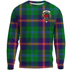 Young Modern Tartan Crest Sweatshirt