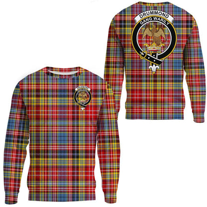 Drummond of Strathallan Tartan Crest Sweatshirt