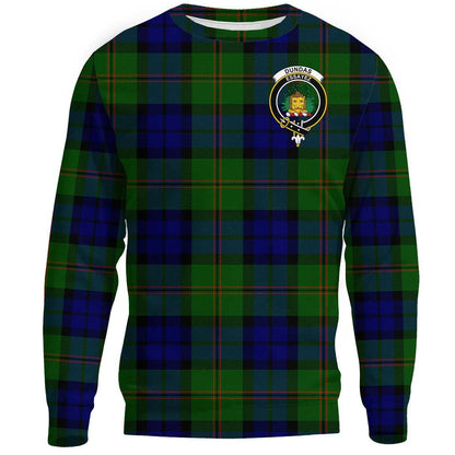 Dundas Modern 02 Tartan Crest Sweatshirt