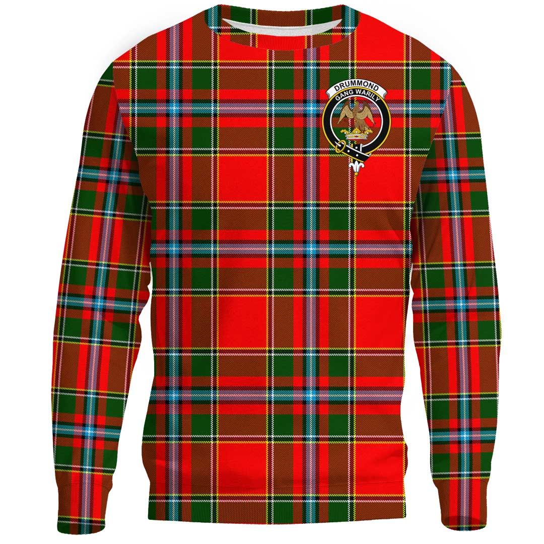 Drummond of Perth Tartan Crest Sweatshirt