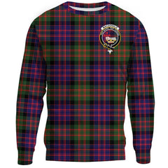 MacDonald Modern Tartan Crest Sweatshirt