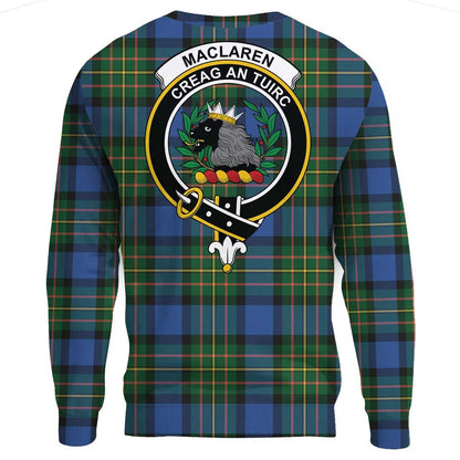 MacLaren Ancient Tartan Crest Sweatshirt