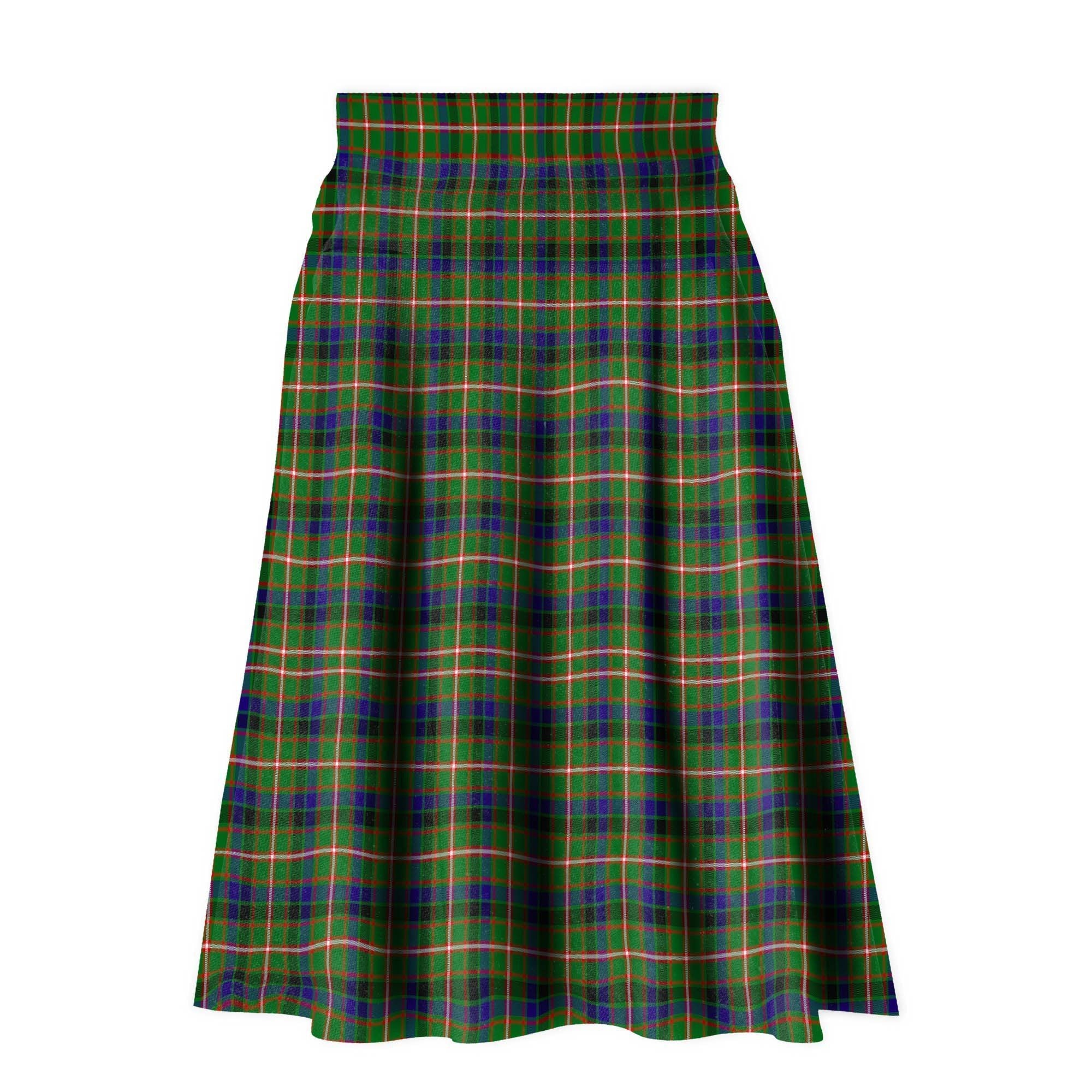 Reid Green Tartan Plaid Ladies Skirt