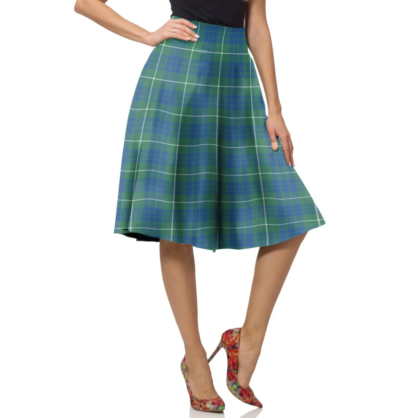 Hamilton Hunting Ancient Tartan Plaid Ladies Skirt