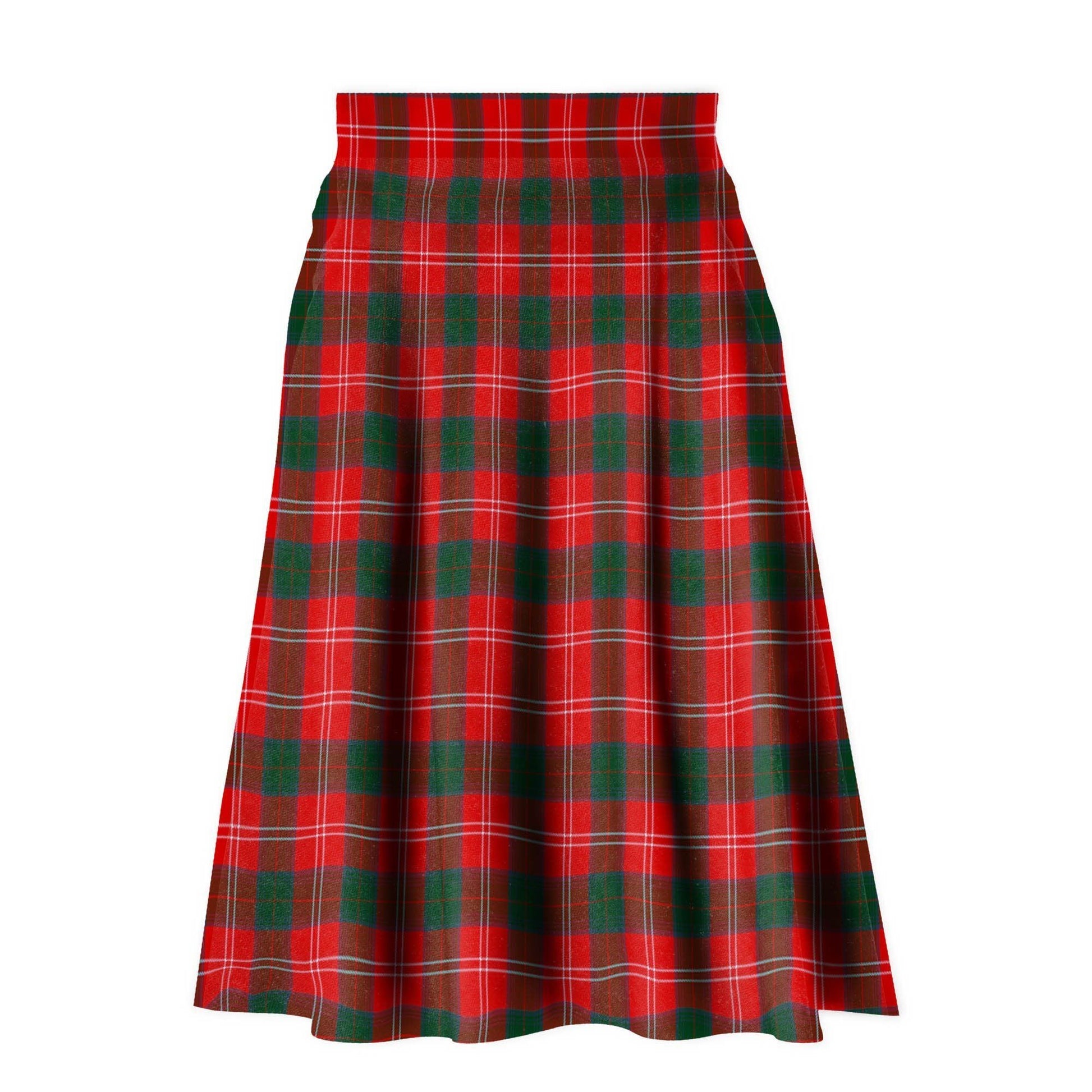 Chisholm Modern Tartan Plaid Ladies Skirt