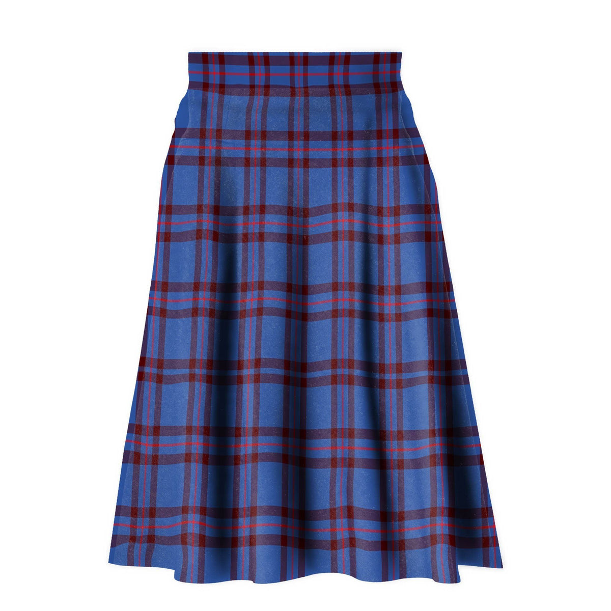 Elliot Modern Tartan Plaid Ladies Skirt
