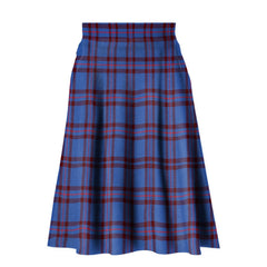 Elliot Modern Tartan Plaid Ladies Skirt