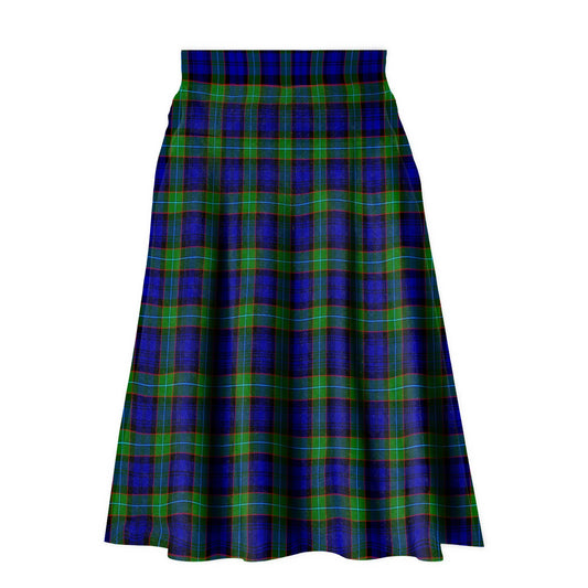 Sempill Modern Tartan Plaid Ladies Skirt