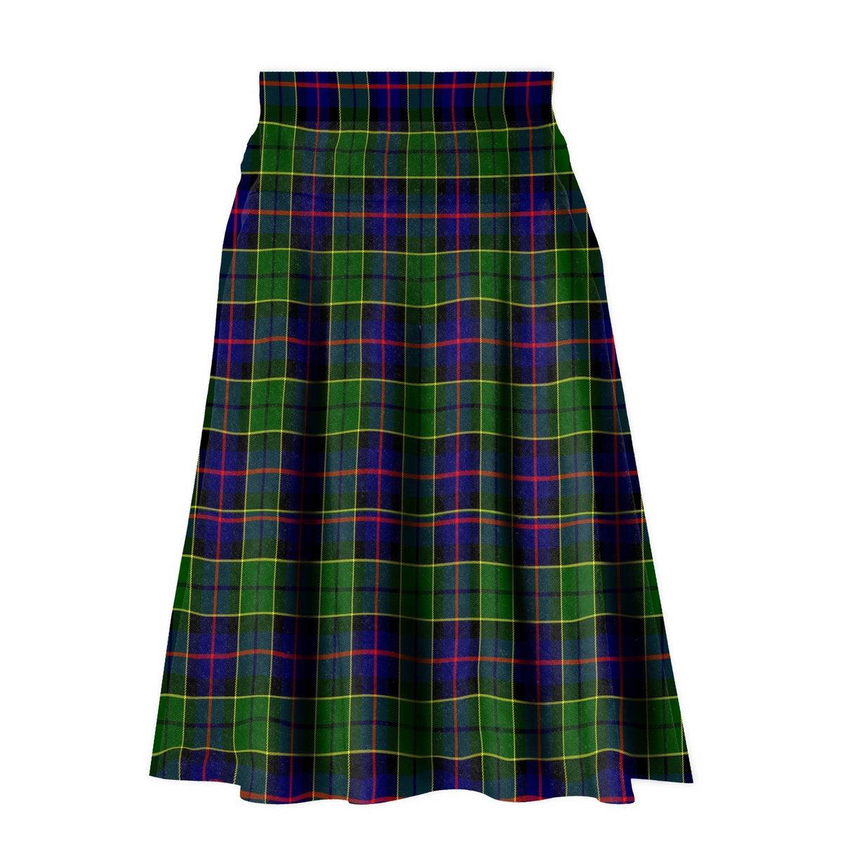 Forsyth Modern Tartan Plaid Ladies Skirt
