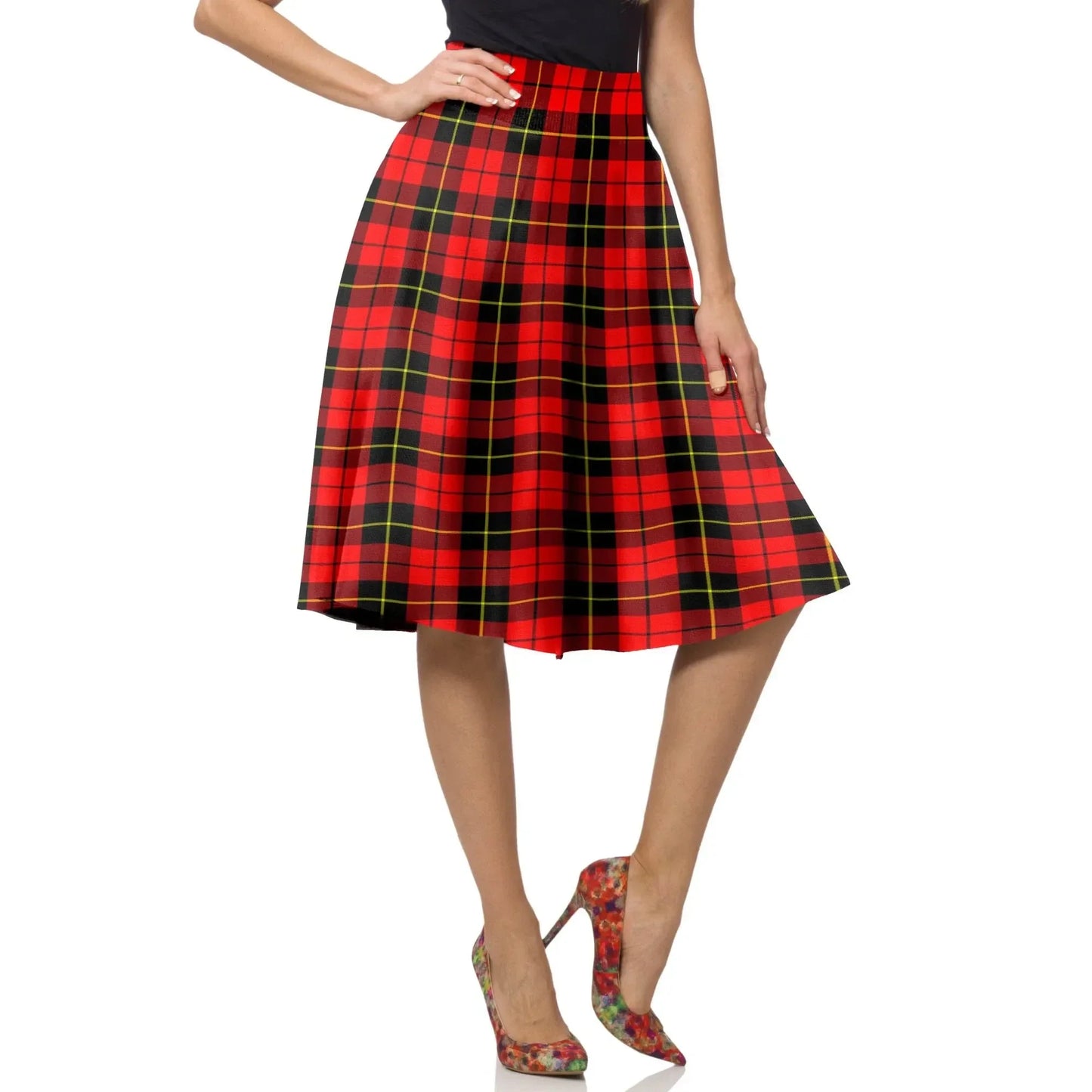 SCOTT MODERN Tartan Plaid Ladies Skirt