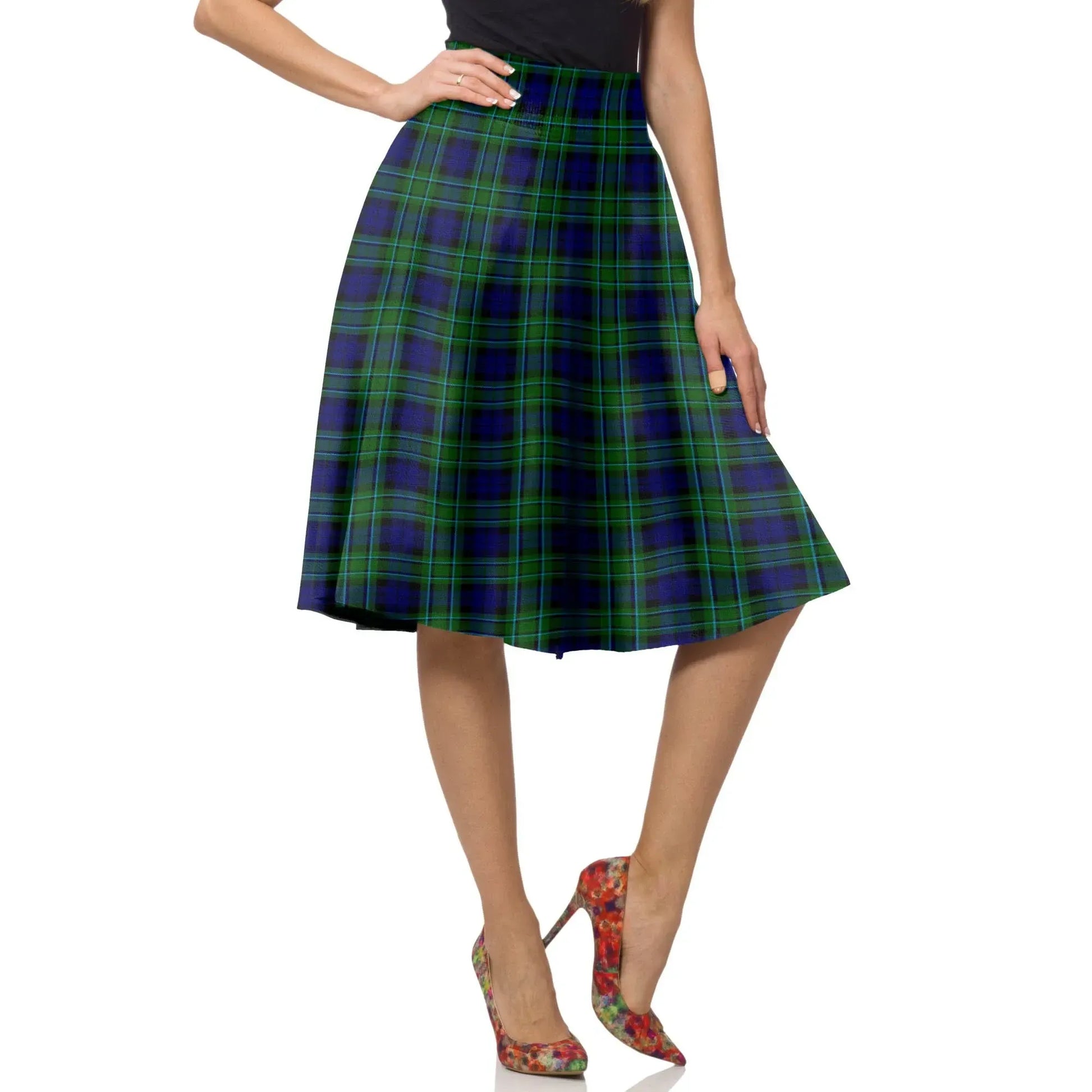 MacCallum Modern Tartan Plaid Ladies Skirt