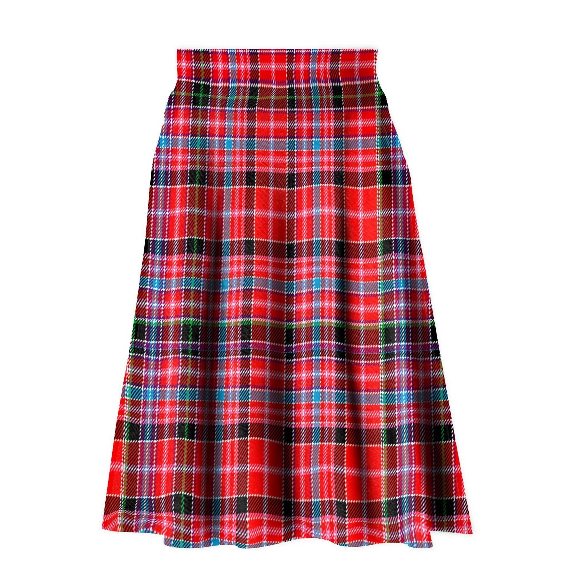 Aberdeen District Tartan Plaid Ladies Skirt
