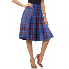 Elliot Modern Tartan Plaid Ladies Skirt