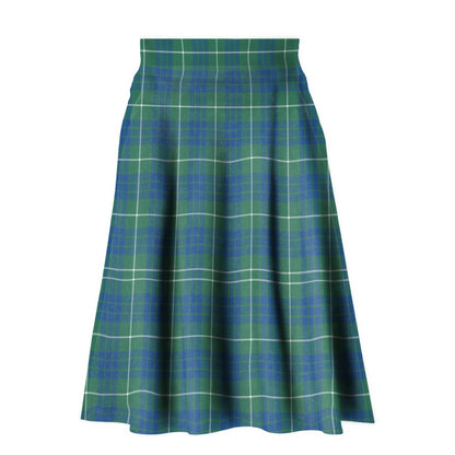 Hamilton Hunting Ancient Tartan Plaid Ladies Skirt