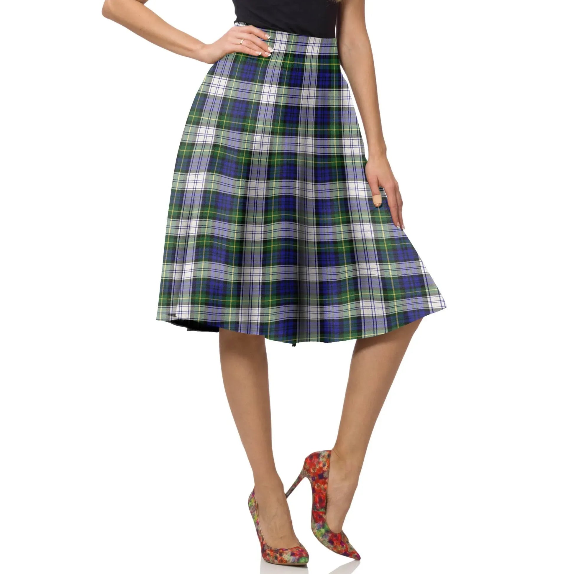 Gordon Dress Modern Tartan Plaid Ladies Skirt