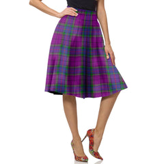 Sempill Modern Tartan Plaid Ladies Skirt