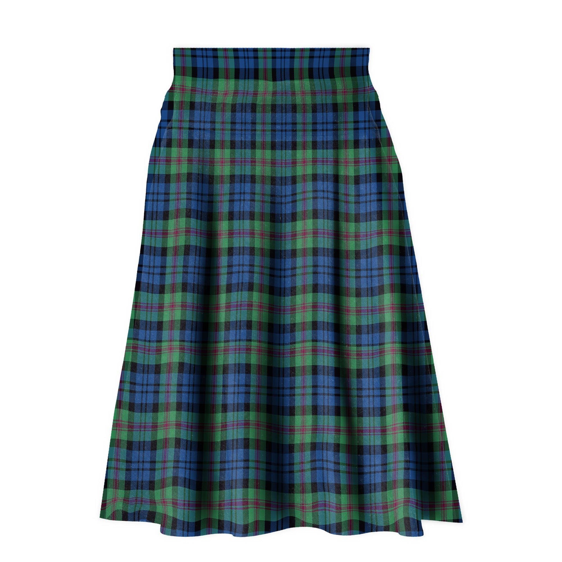 Baird Ancient Tartan Plaid Ladies Skirt