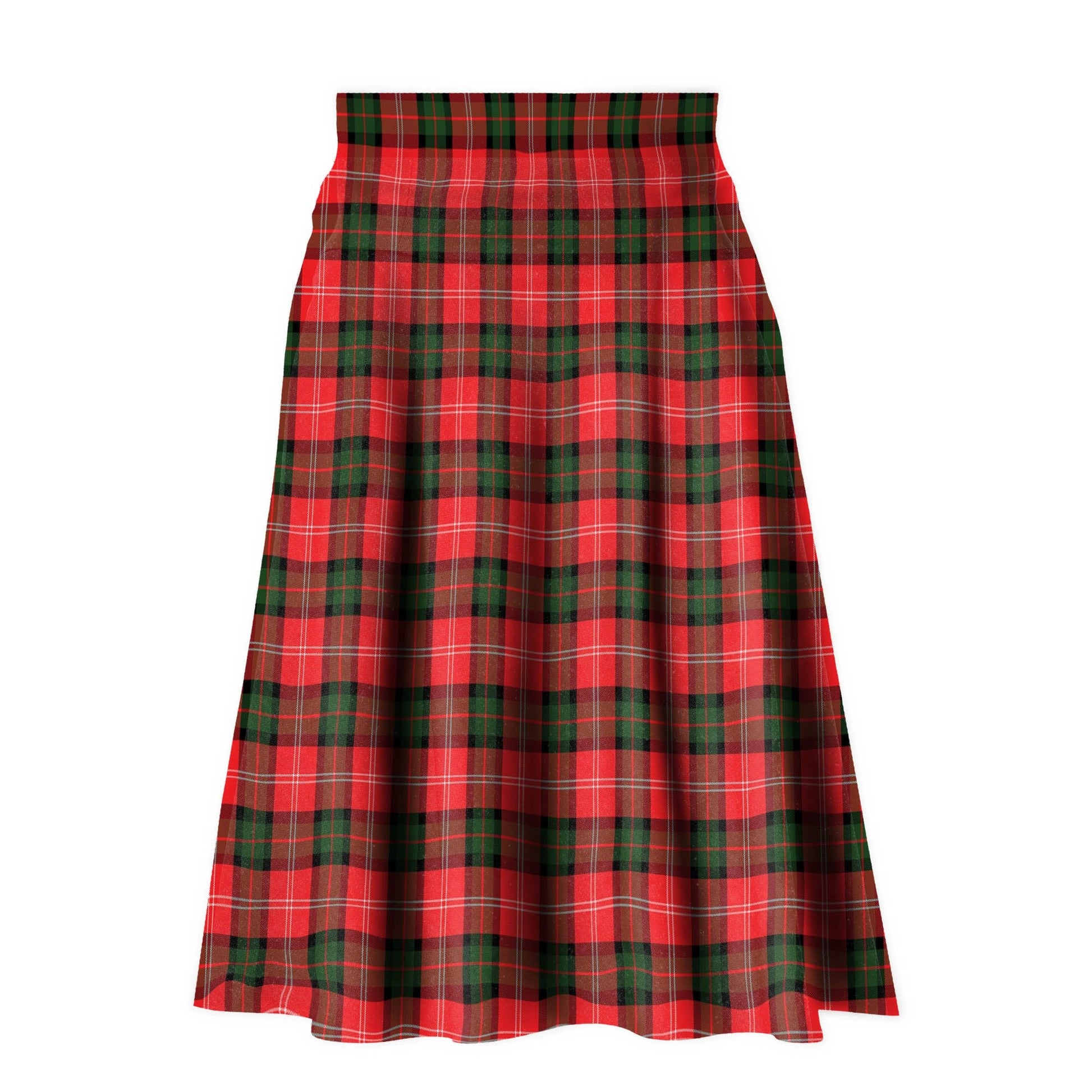 Nesbitt Modern Tartan Plaid Ladies Skirt