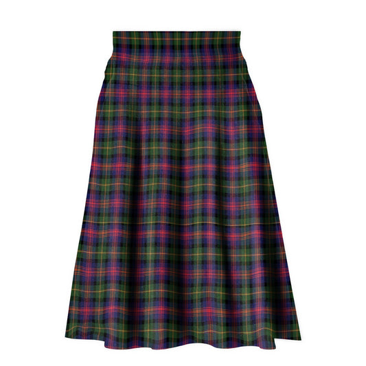 Logan Modern Tartan Plaid Ladies Skirt