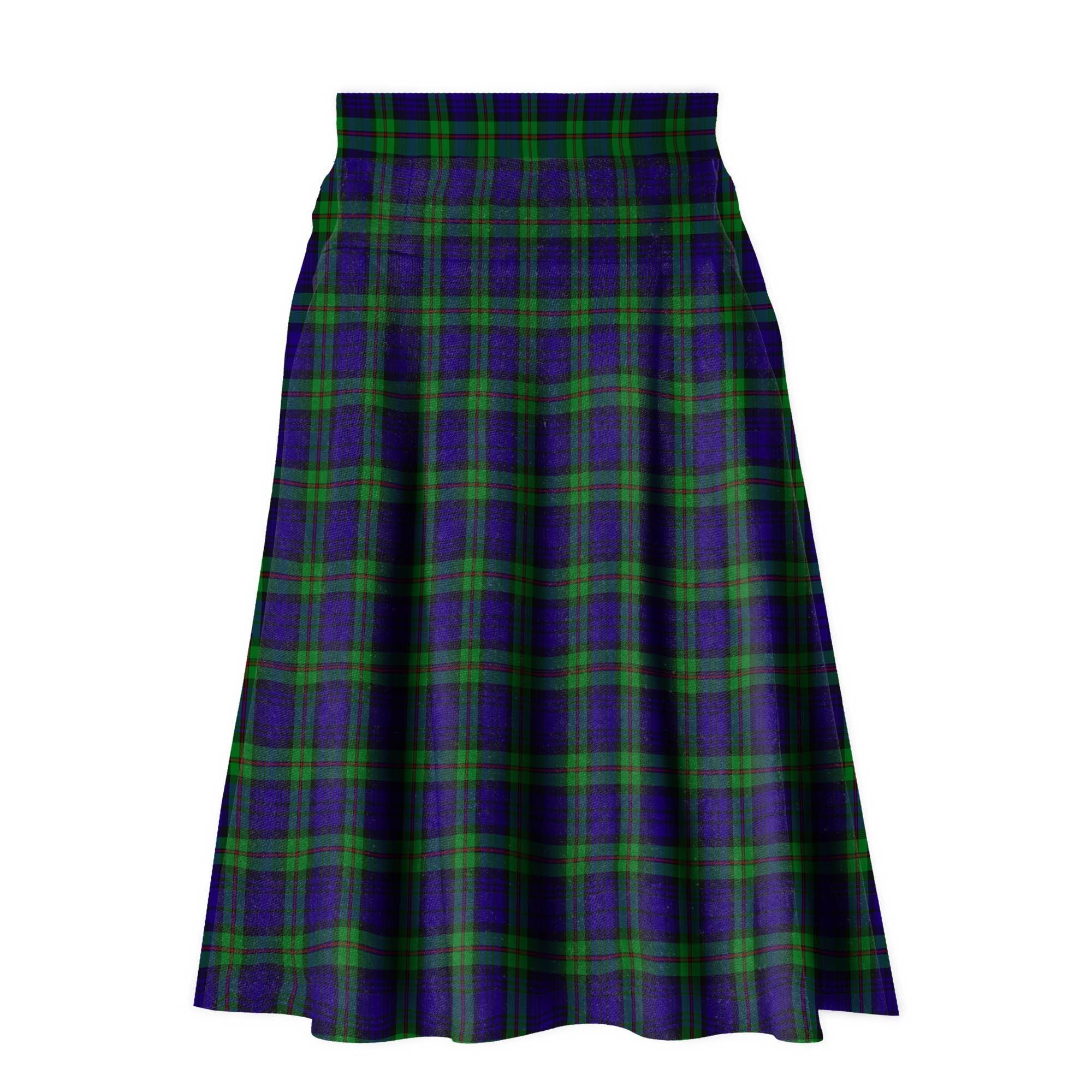 MacKinlay Modern Tartan Plaid Ladies Skirt