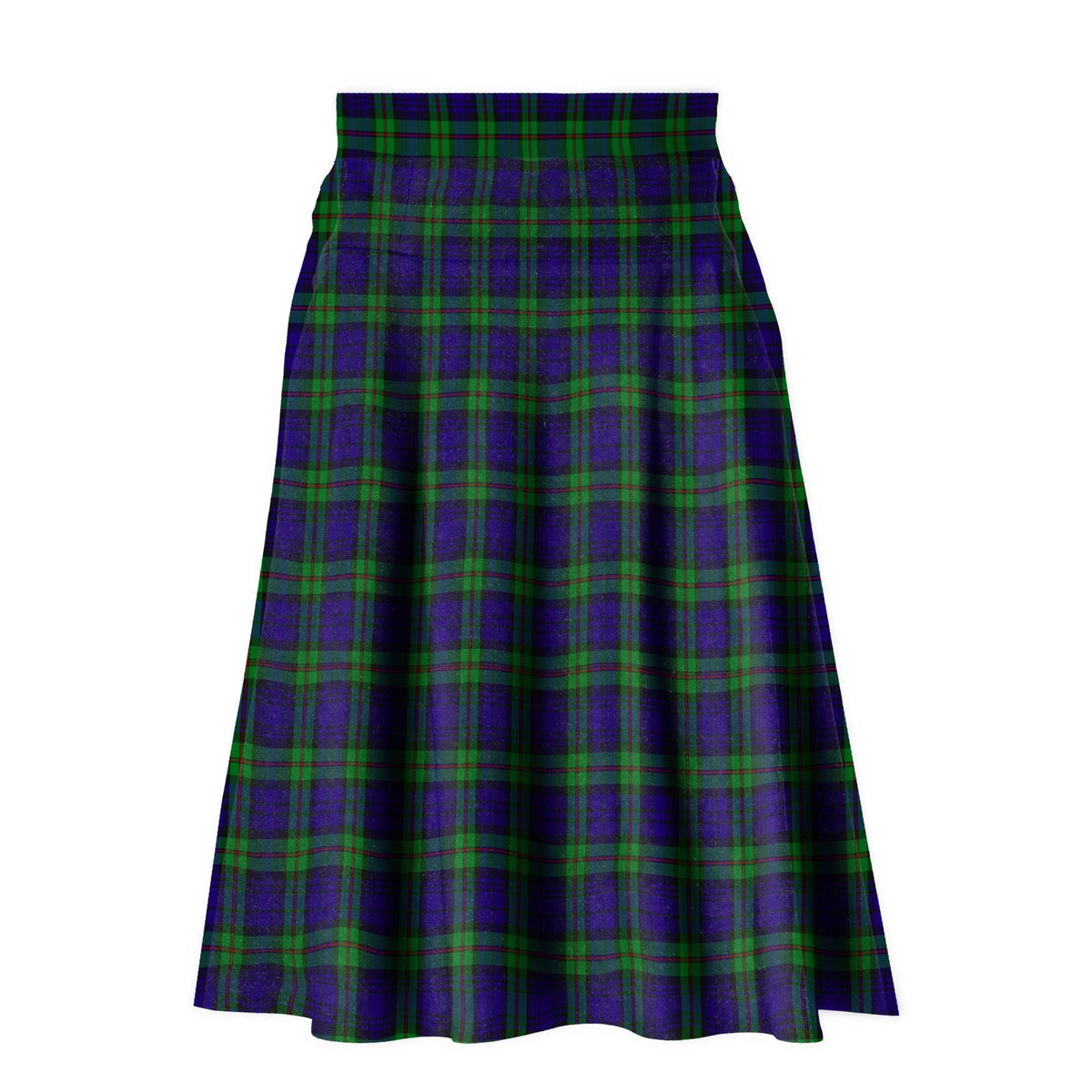 MacKinlay Modern Tartan Plaid Ladies Skirt