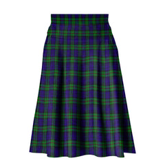 MacKinlay Modern Tartan Plaid Ladies Skirt