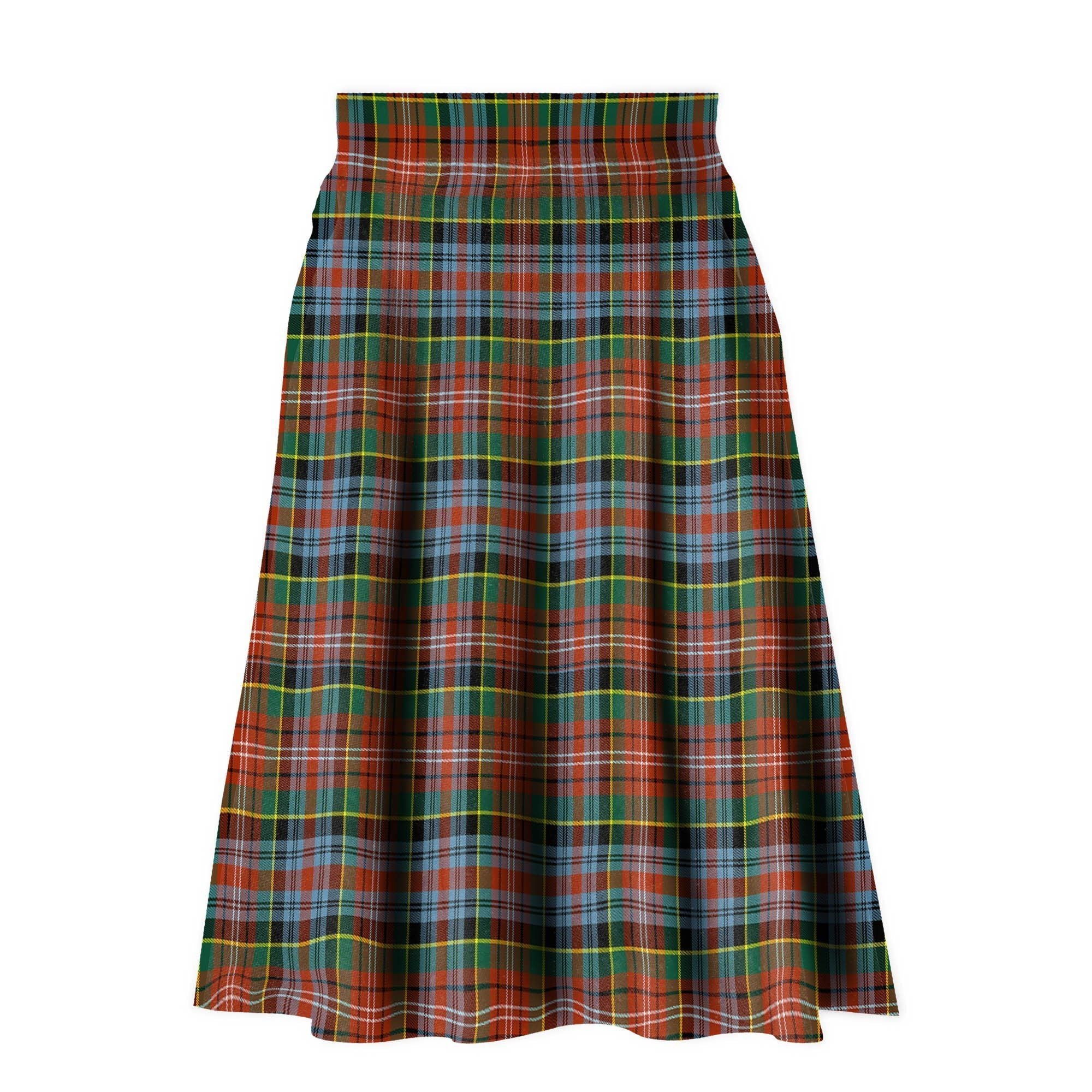 Caledonia Ancient Tartan Plaid Ladies Skirt