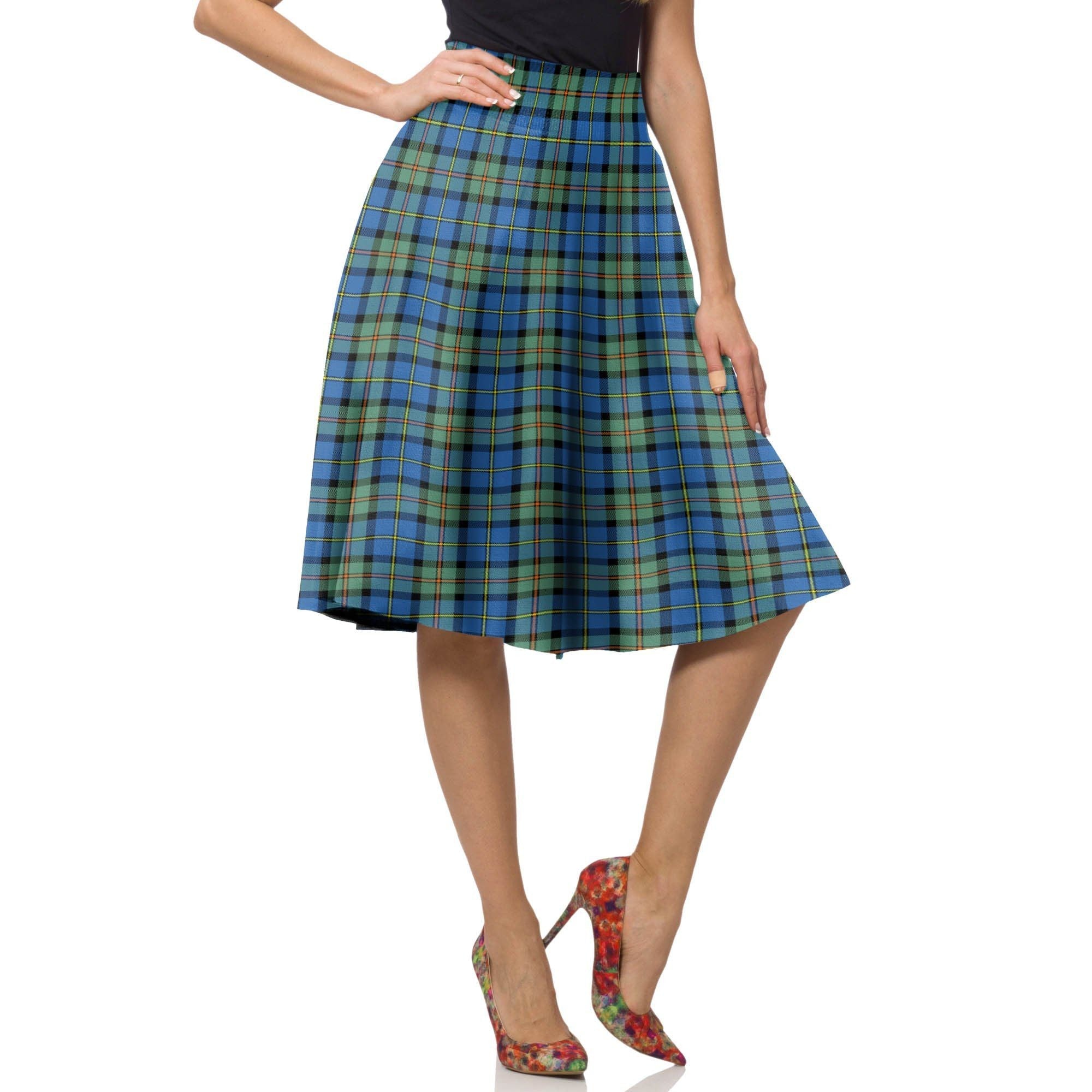 MacLeod of Harris Ancient Tartan Plaid Ladies Skirt