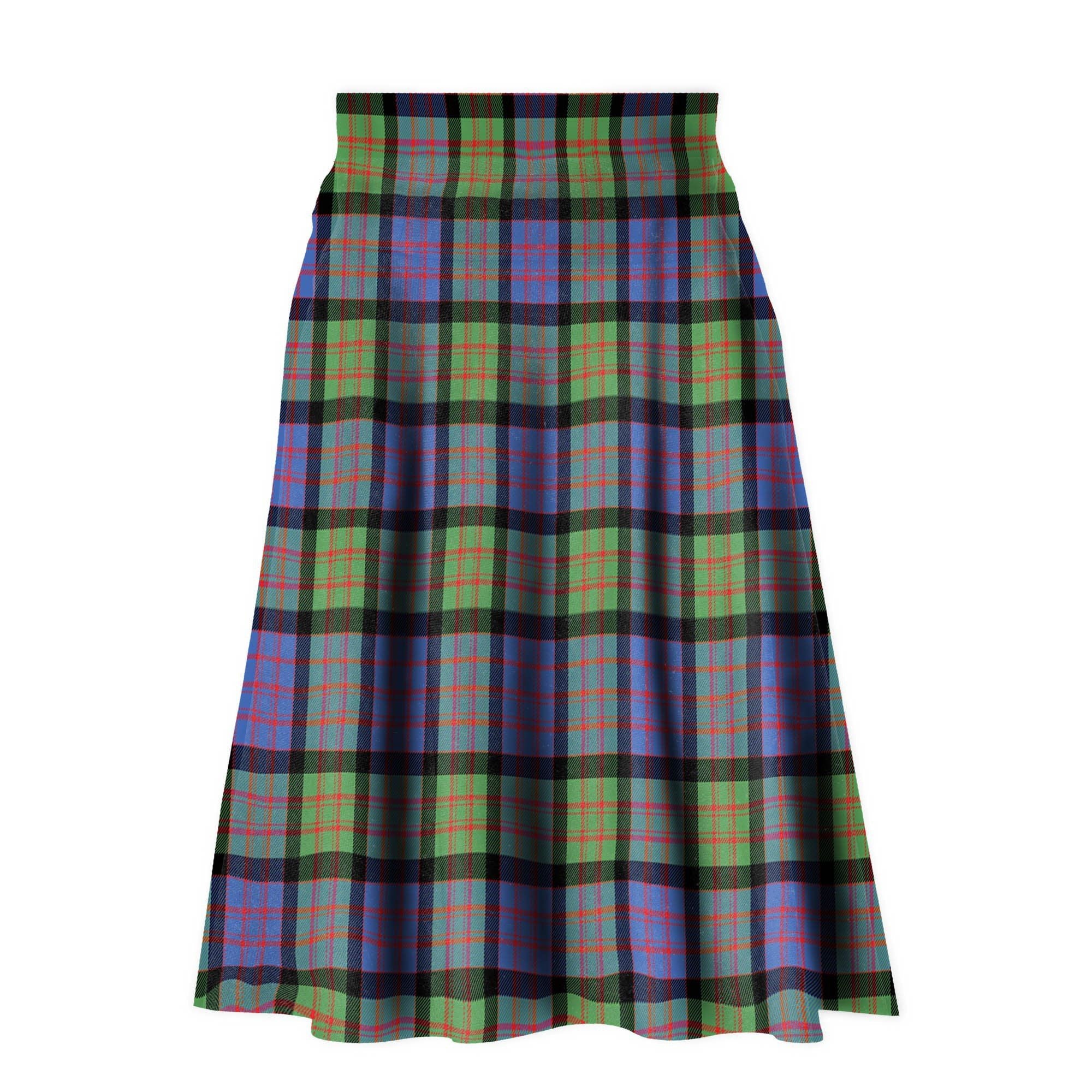 MacDonald Ancient Tartan Plaid Ladies Skirt