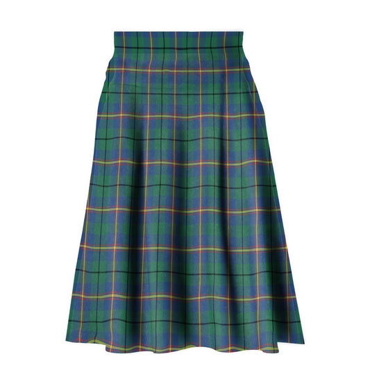 Carmichael Ancient Tartan Plaid Ladies Skirt