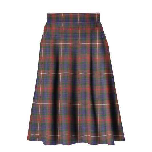 Fraser Hunting Modern Tartan Plaid Ladies Skirt