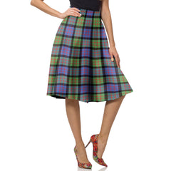 MacDonald Ancient Tartan Plaid Ladies Skirt
