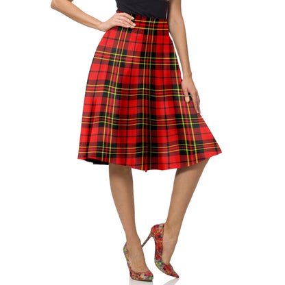 Brodie Modern Tartan Plaid Ladies Skirt