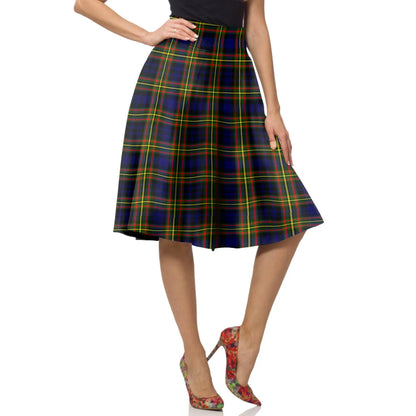 MacLellan Modern Tartan Plaid Ladies Skirt