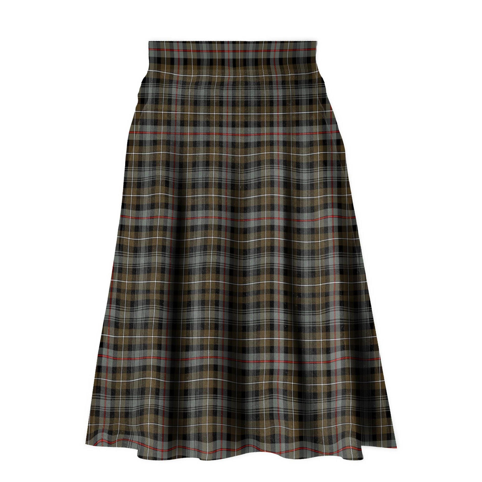 MacKenzie Weathered Tartan Plaid Ladies Skirt