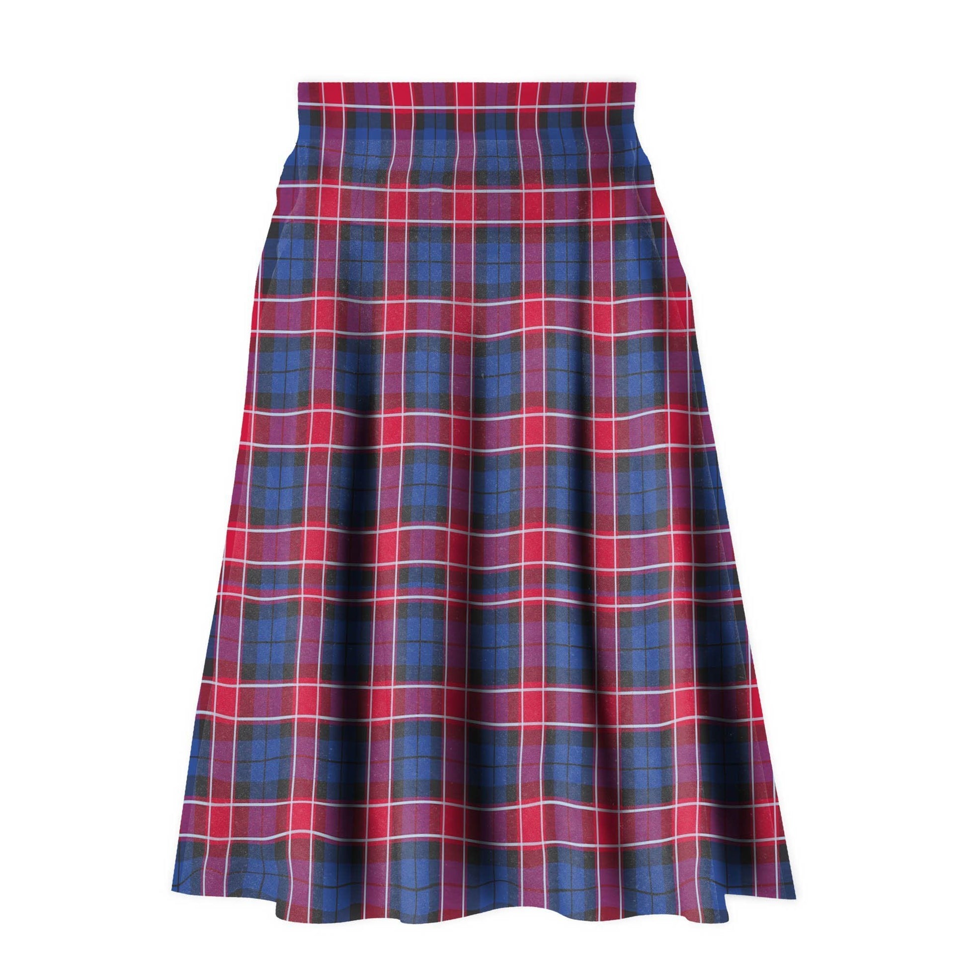 Graham of Menteith Red Tartan Plaid Ladies Skirt