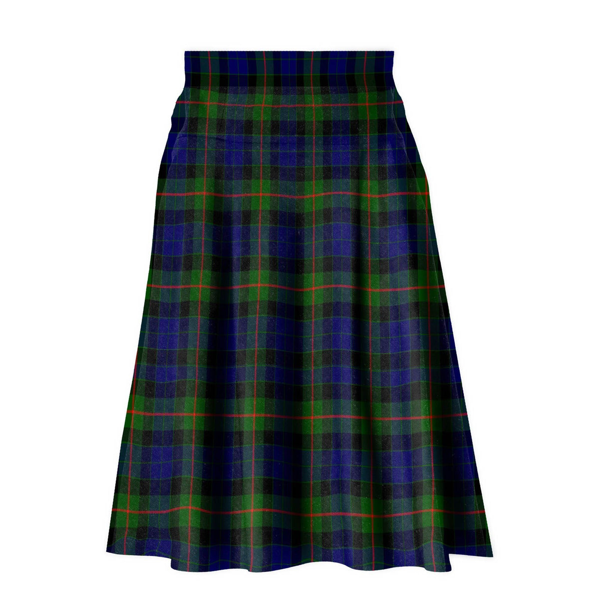 Gunn Modern Tartan Plaid Ladies Skirt