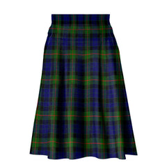 Gunn Modern Tartan Plaid Ladies Skirt