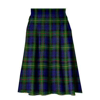 MacEwen Modern Tartan Plaid Ladies Skirt