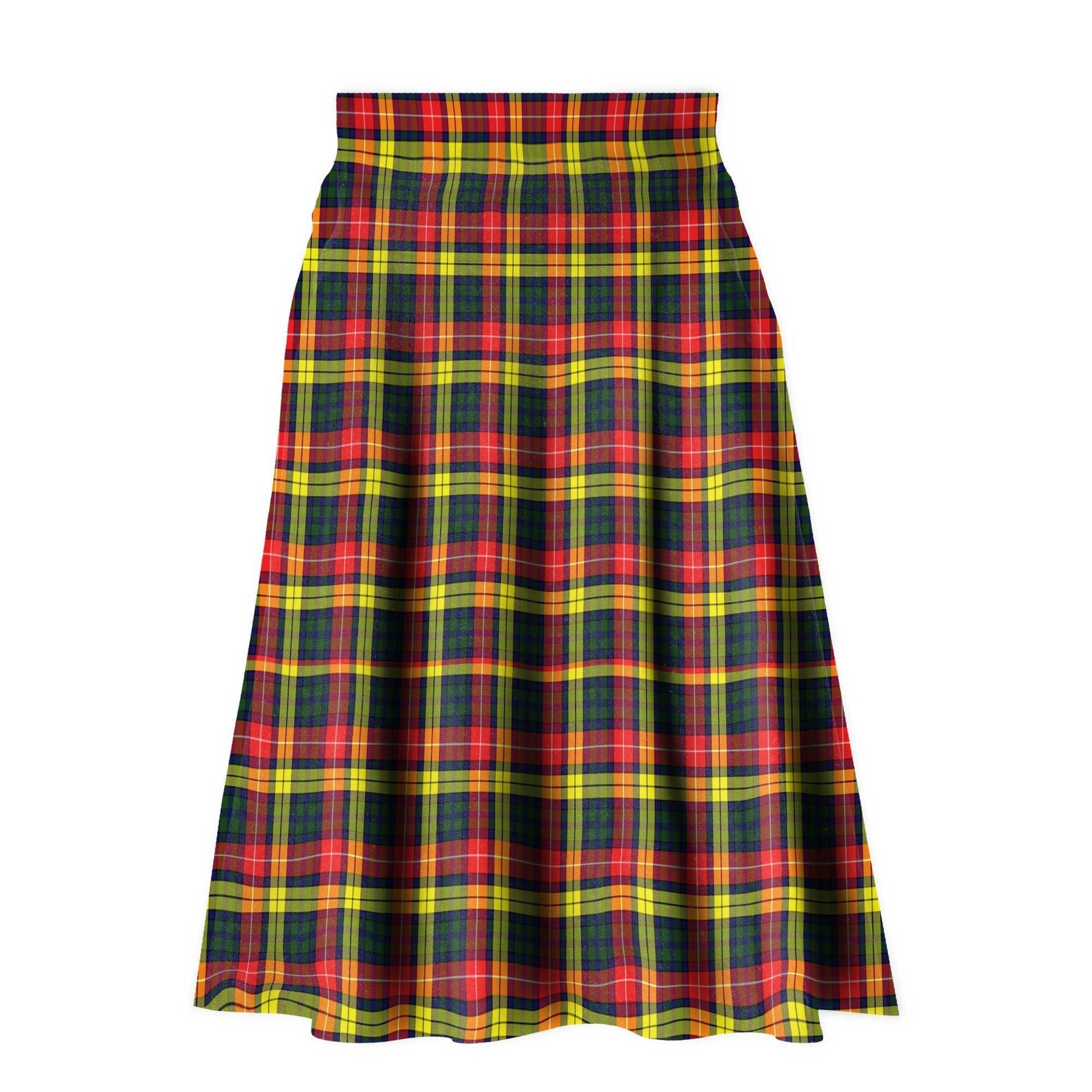 Buchanan Modern Tartan Plaid Ladies Skirt