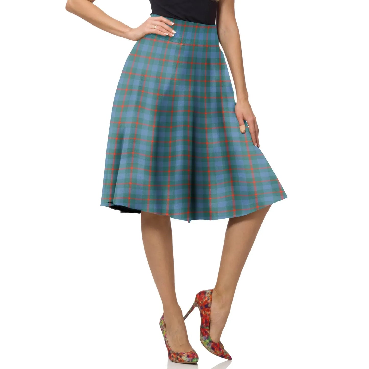 Agnew Ancient Tartan Plaid Ladies Skirt