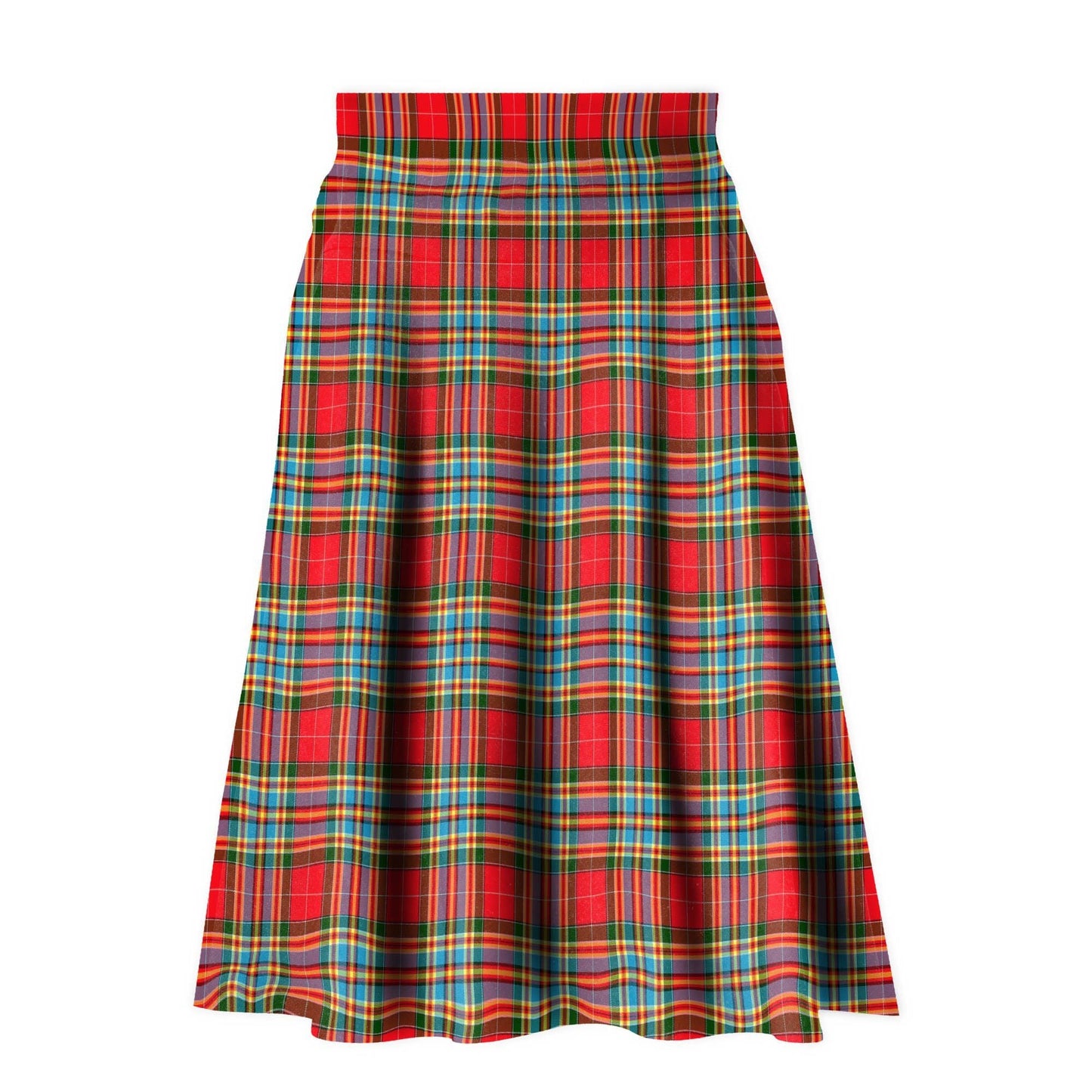 Chattan Tartan Plaid Ladies Skirt